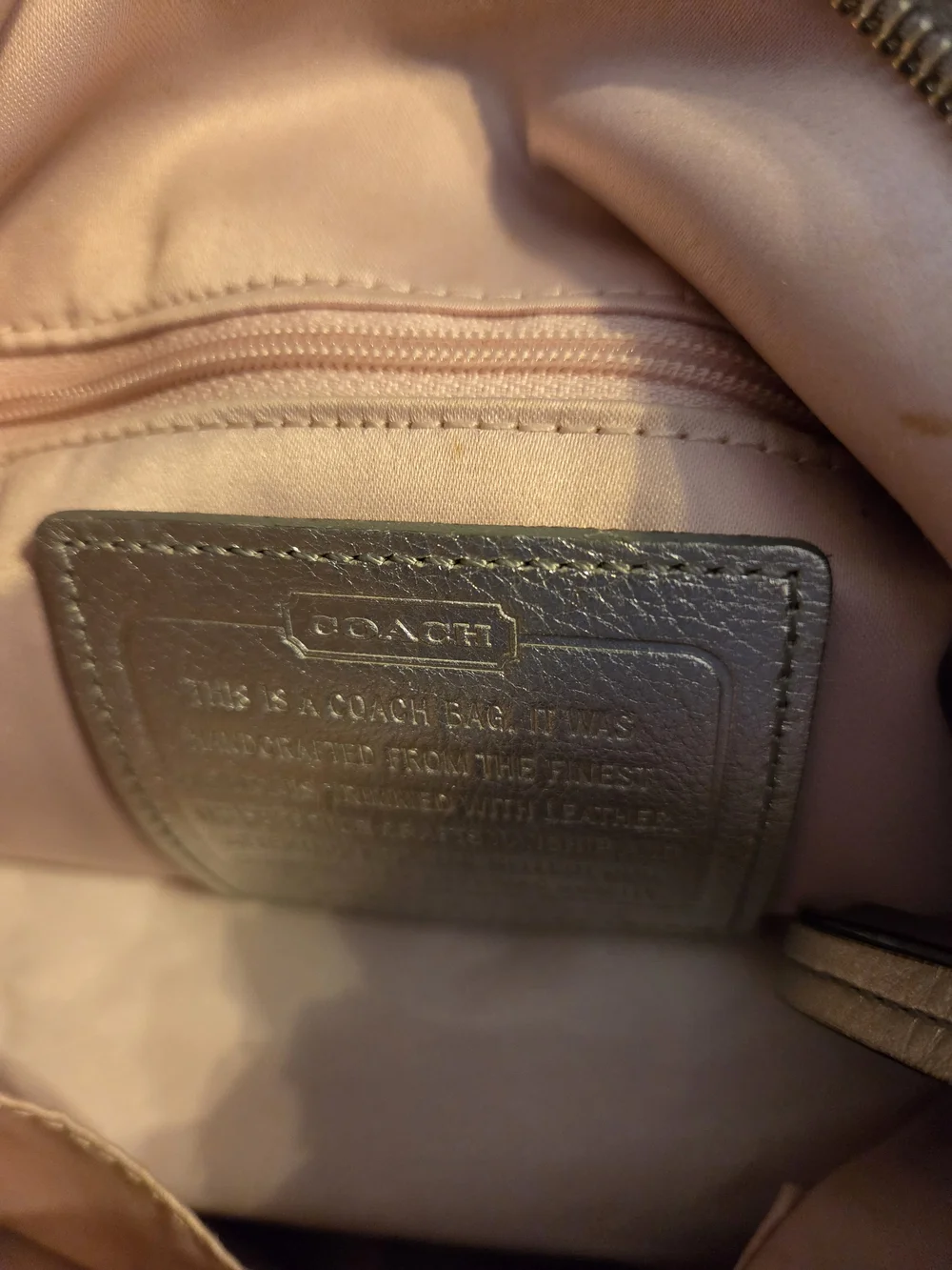 Coach shoulder bag